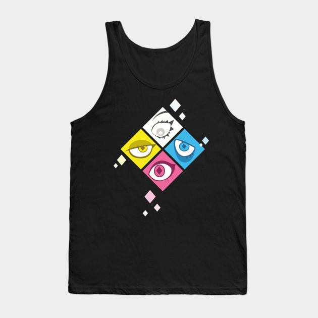 Diamond Eyes Tank Top by LabRat